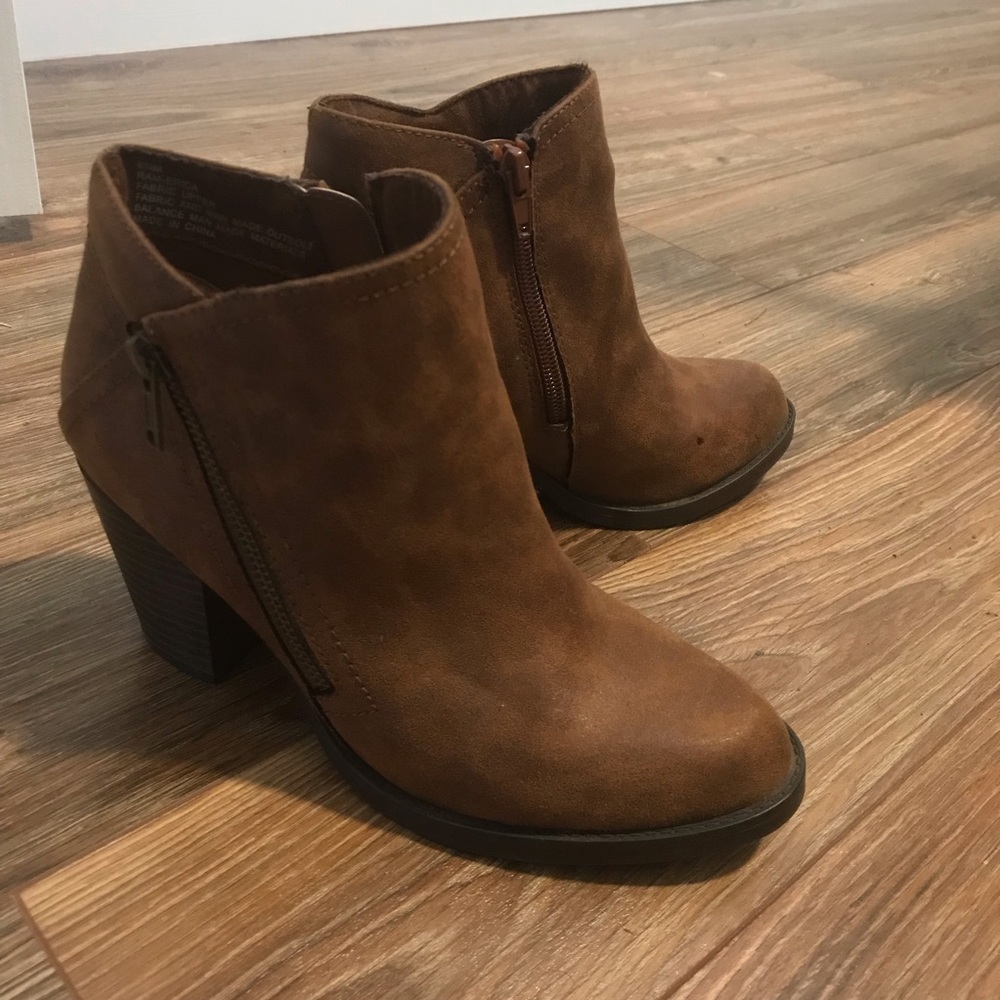 Brown Ankle Booties